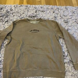 Los Angeles brown pac-sun Crewneck